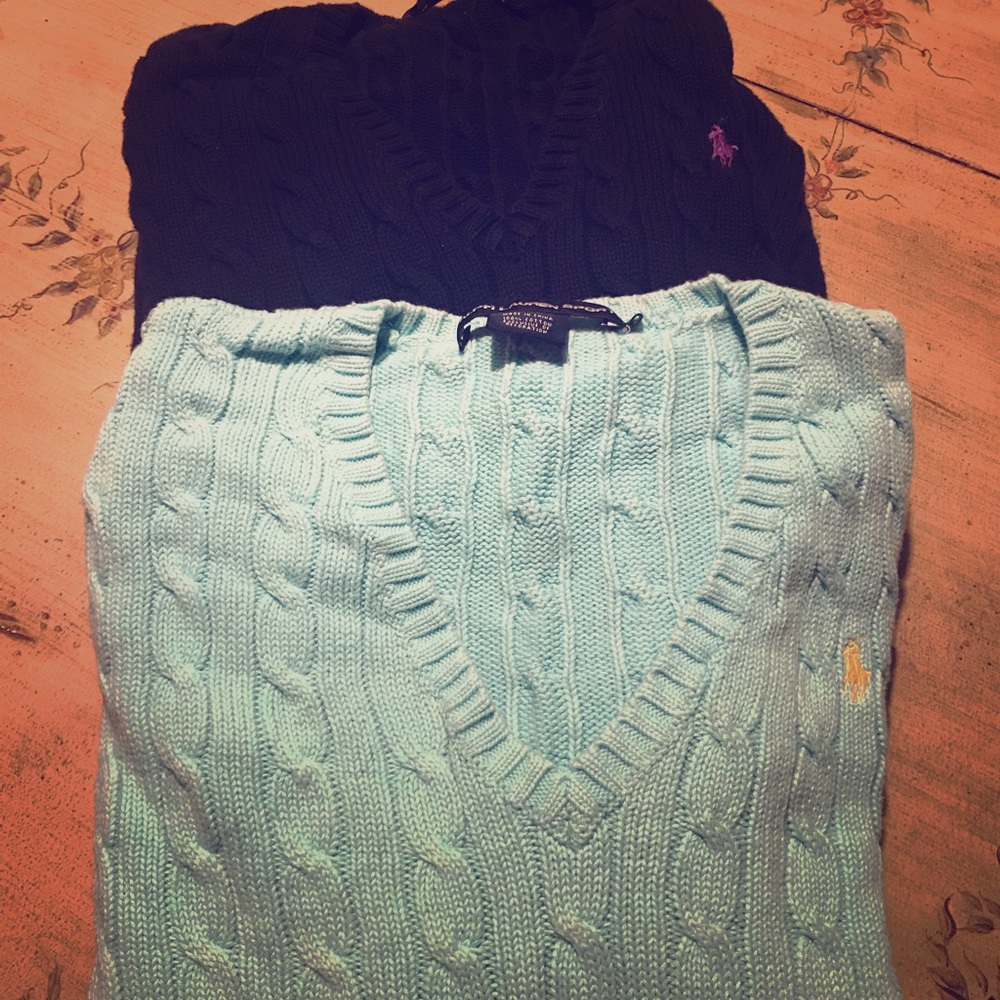 Beautiful Ralph Lauren cotton sweaters